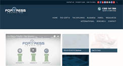 Desktop Screenshot of fortresslearning.com.au